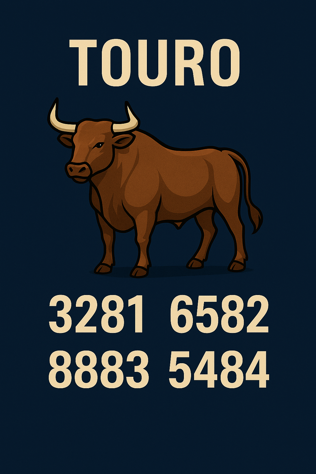 touro Palpites do Kaledri, 18 11 2025 e as milhares 3281, 6582, 8883 e 5484