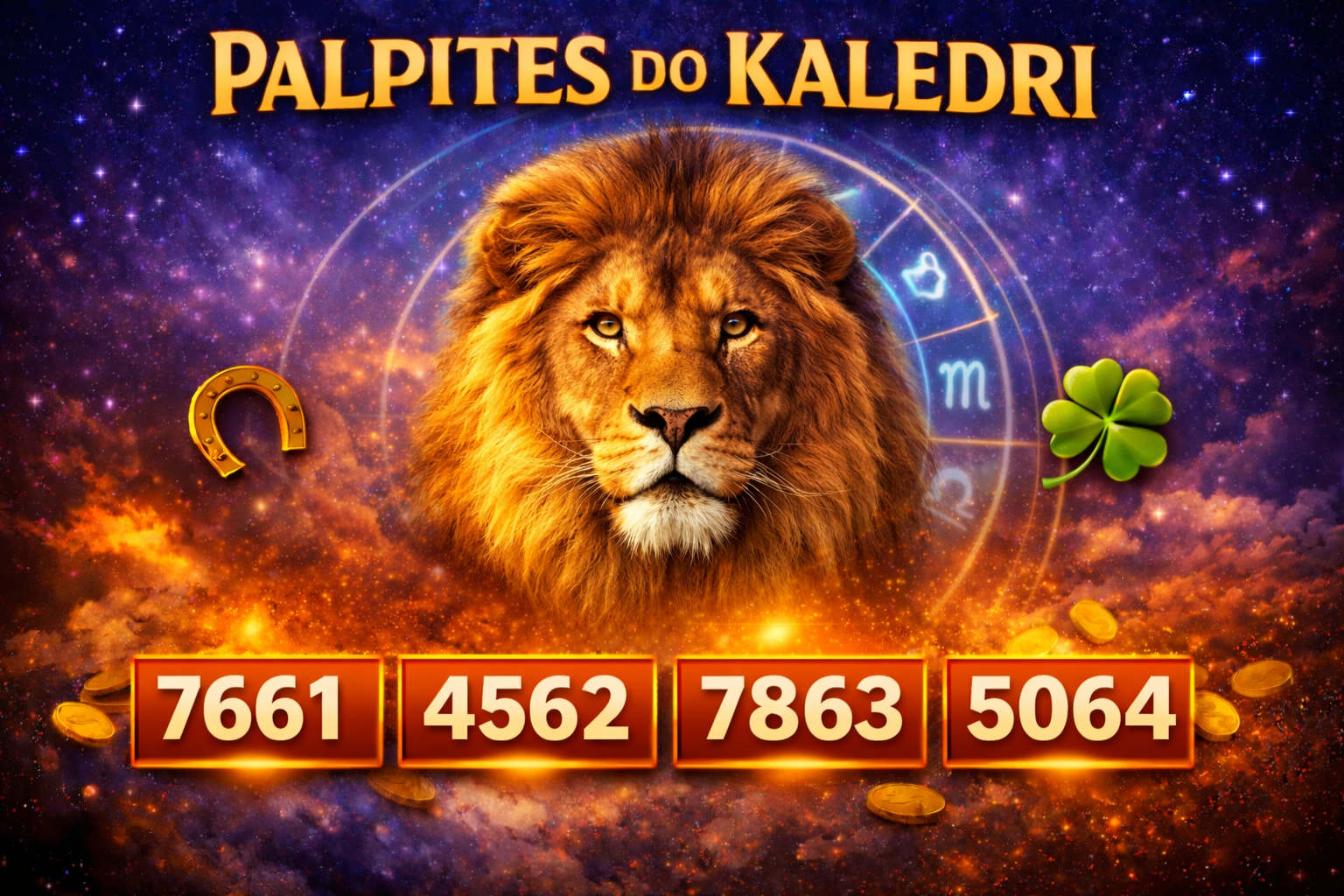 Palpites do Kaledri leão com milhares 7661 4562 7863 5064 jogo do bicho
