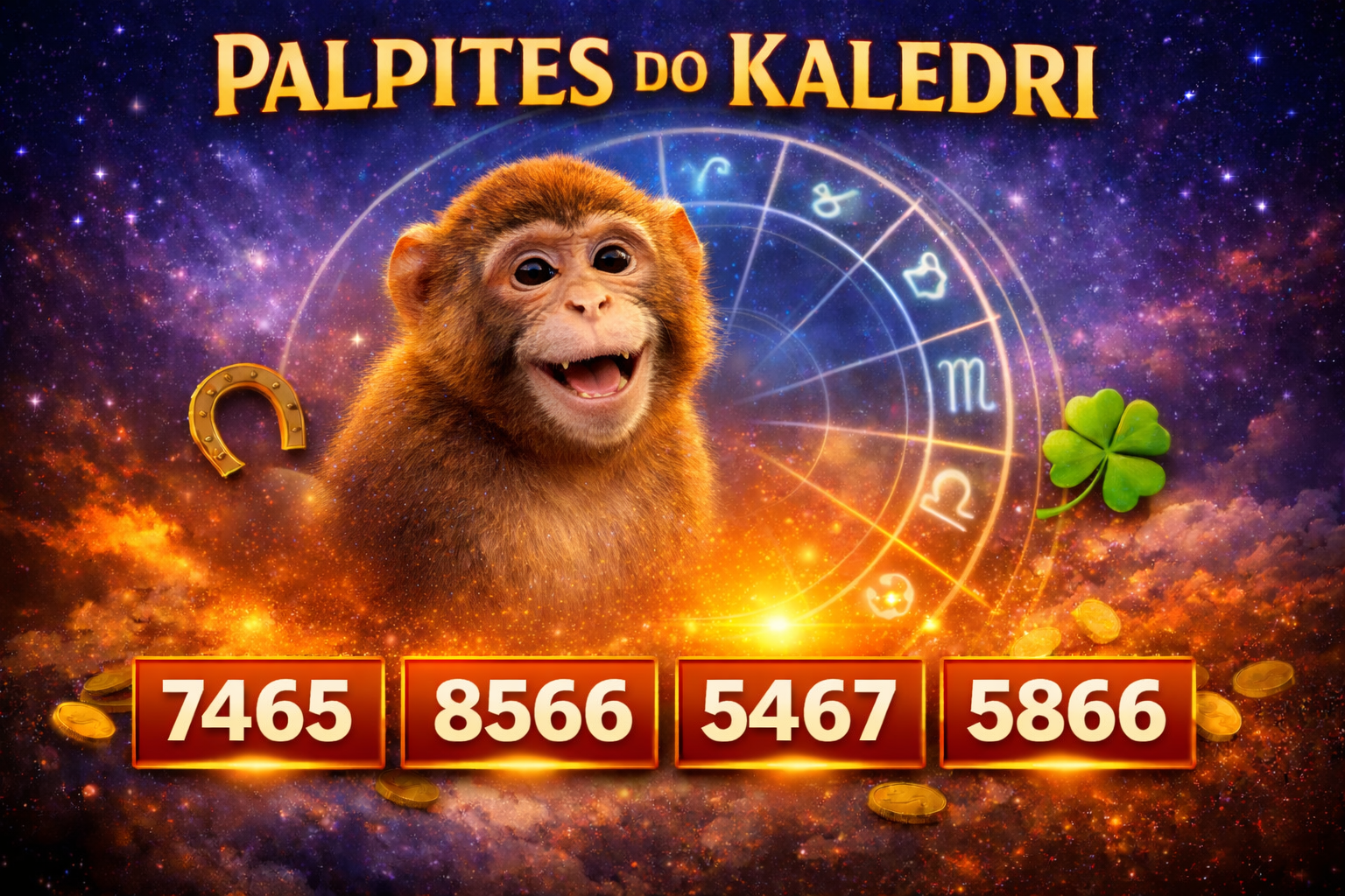 Palpites do Kaledri 04/01/2026 – Jogo do Bicho Hoje 2 Palpites do Kaledri macaco com milhares 7465 8566 5467 5866 jogo do bicho