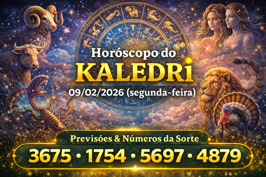 horóscopo do kaledri 09 fevereiro 2026 horóscopo hoje previsões do dia números da sorte centena e milhar horóscopo segunda palpites do dia signos hoje