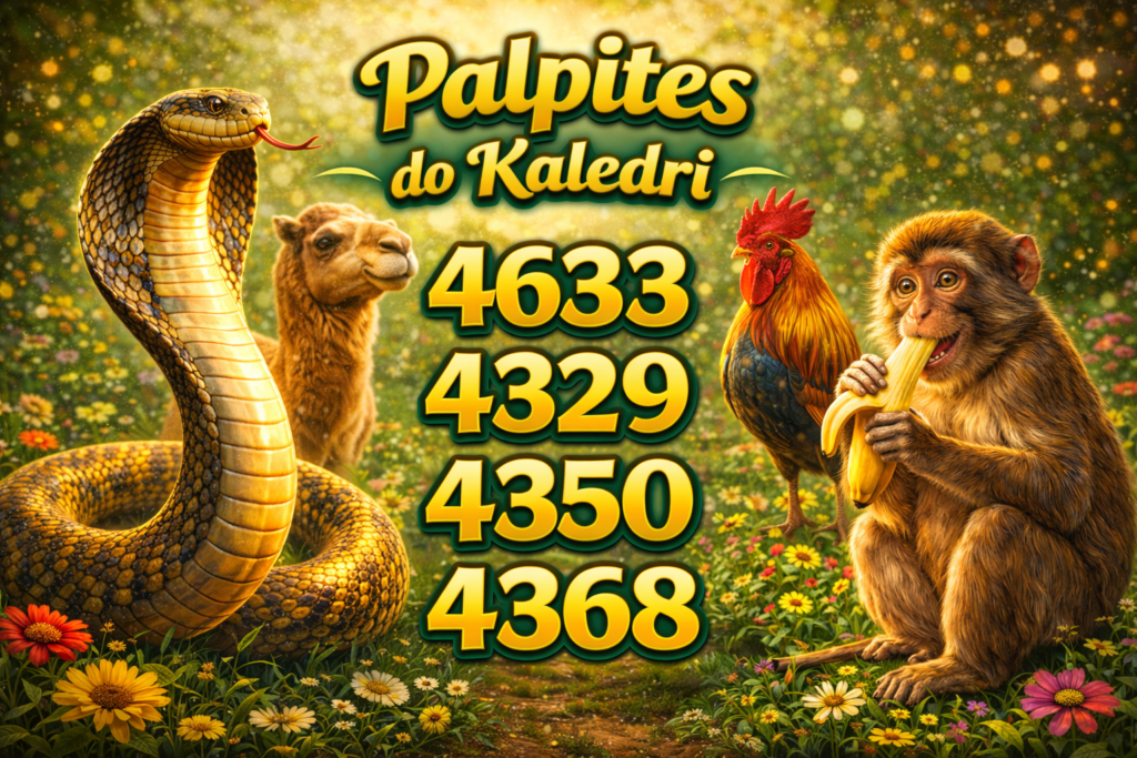 Palpites do Kaledri 13/02/2026 com bichos e milhares da sorte atualizados