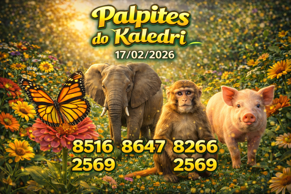 palpites do jogo do bicho do Kaledri para 17/02/2026