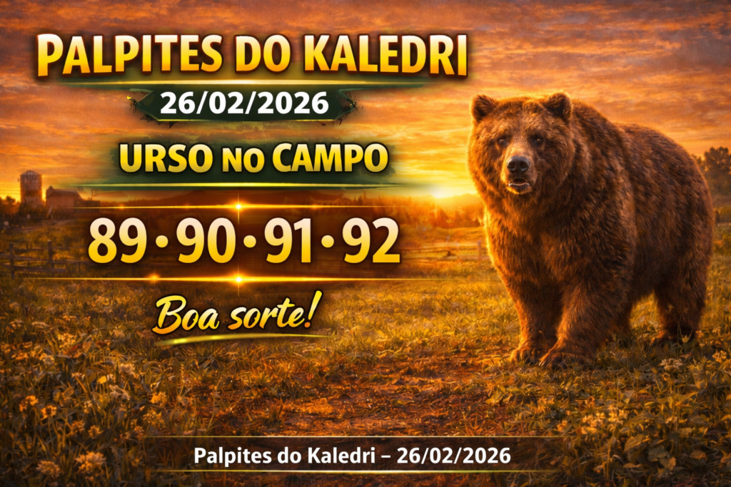 jogo do bicho 26/02/2026 2 urso com a data 26/02/2026 Palpites do Kaledri imagem para jogo do bicho e palpites do dia