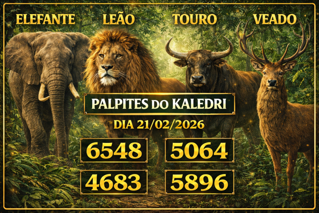 Federal 21/02/2026 Palpites do Kaledri 🐾 Milhares da Federal de Sábado 1 Palpites da Federal 21/02/2026 do Kaledri com milhares fortes e bichos do dia