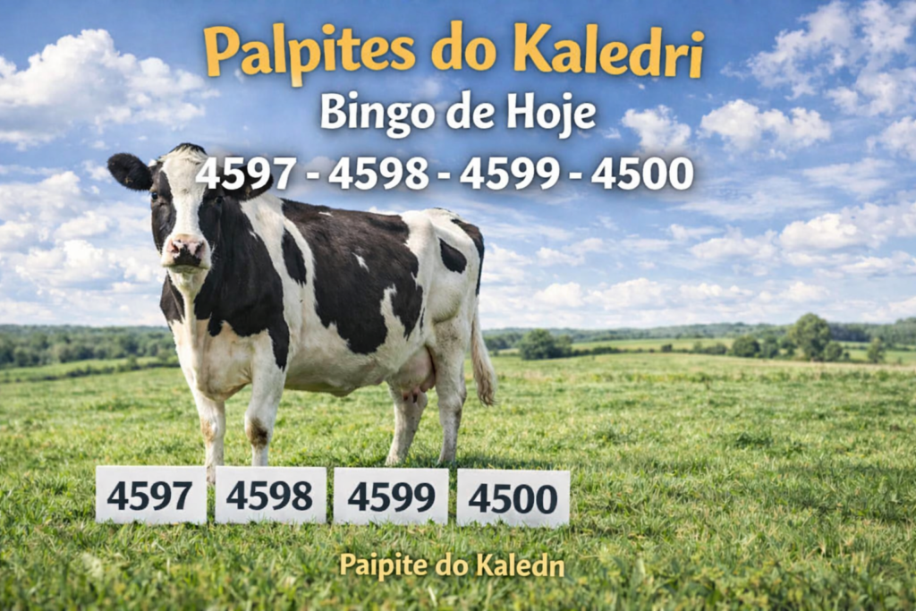 Bingo de hoje kaledri