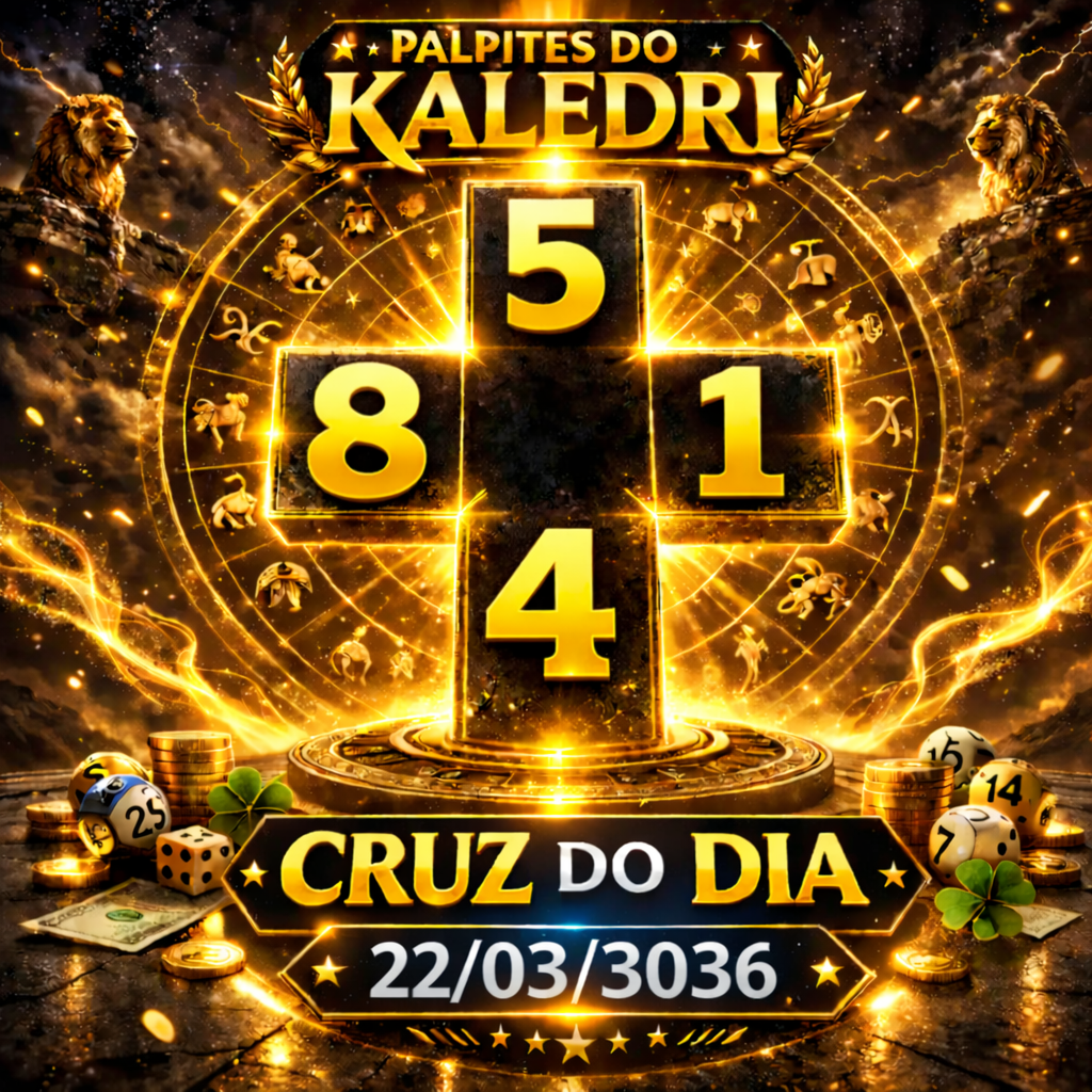 Palpites do Jogo do Bicho 22/03/2026 | Kaledri 3 Cruz do dia 22/03/2026