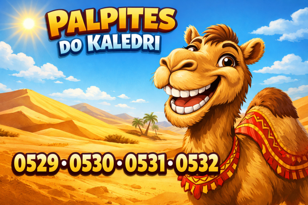 Camelo sorrindo com milhares 0529 0530 0531 0532 palpites do Kaledri