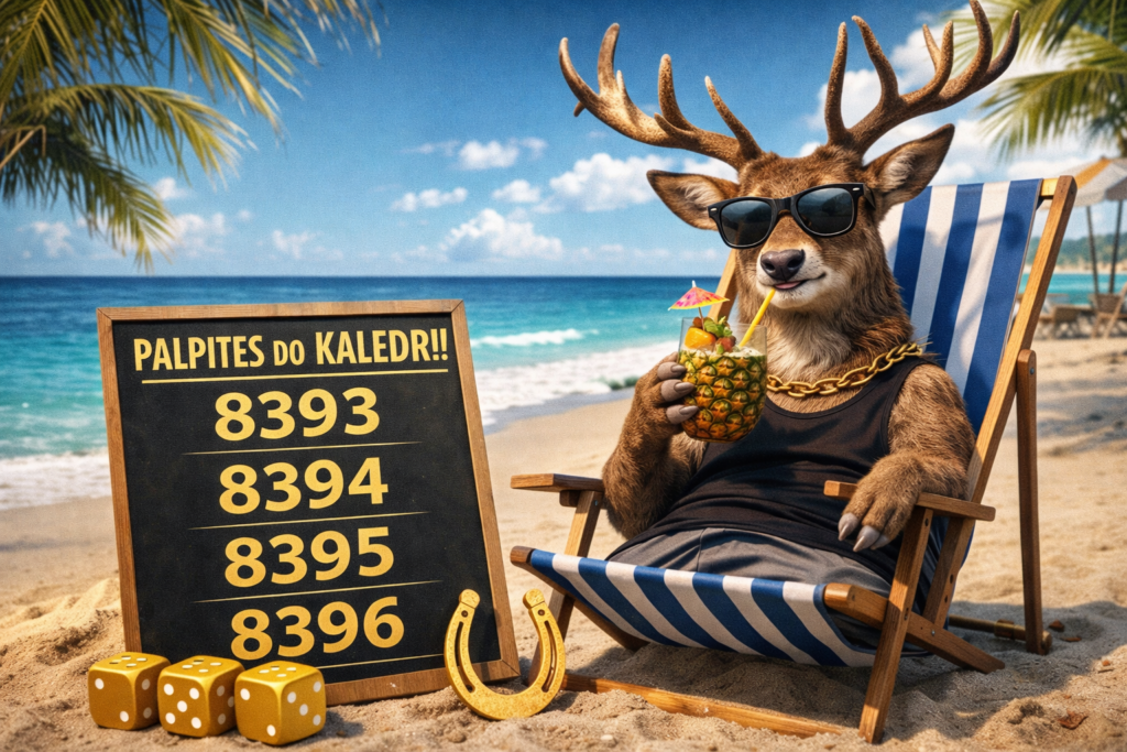 veado numa cadeira de praia e as milhares 8393 8394 8395 8396 palpites do kaledri