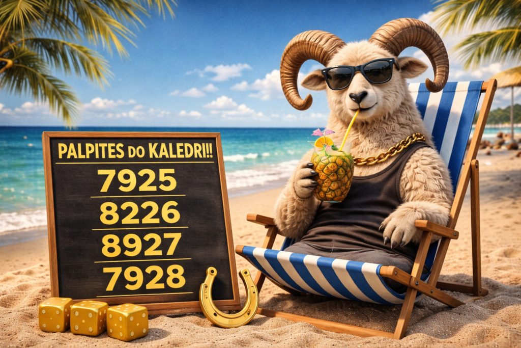 carneiro numa cadeira de praia e as milhares 7925 7926 7927 7928 palpites do kaledri