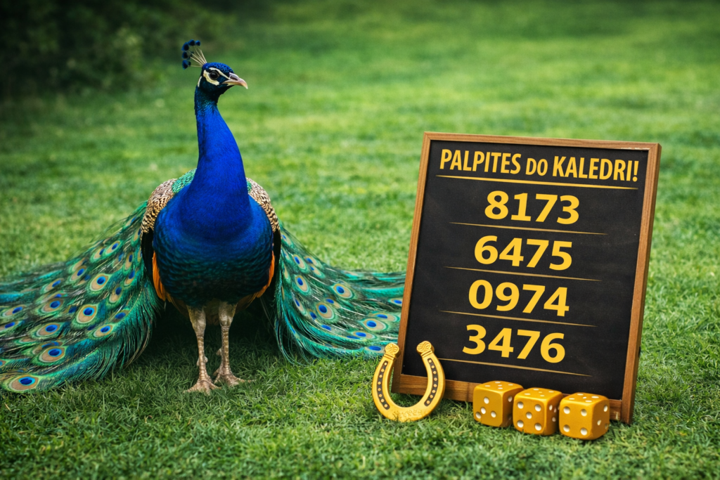 PAVÃO NO GRAMADO e as milhares 8173, 6475, 0974, 3476 palpites do jogo do bicho 19/03/2026