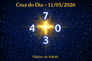 Cruz do dia de hoje 11/05/2026 kaledri