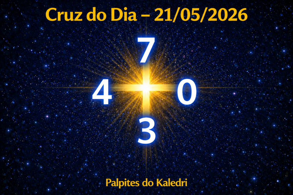 Palpites do Jogo do Bicho do Kaledri Hoje 21/05/2026 – Federal e Milhares 3 Cruz do dia kaledri