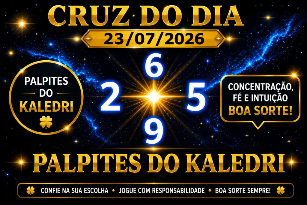 cruz do dia 13/05/2026-Kaledri
