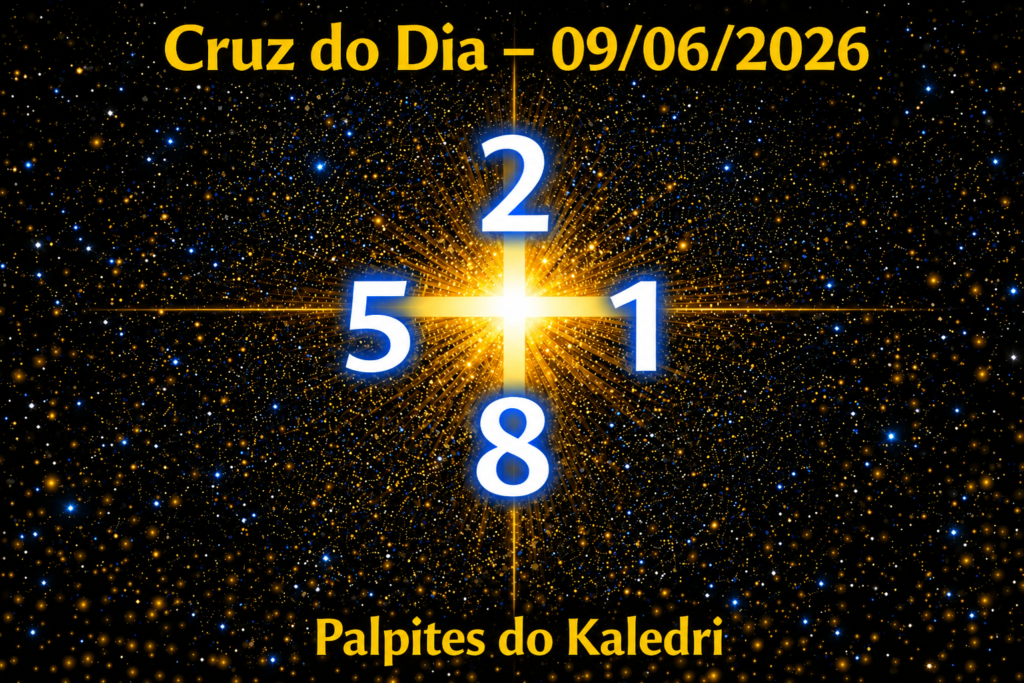 Cruz do dia kaledri 09/06/2026