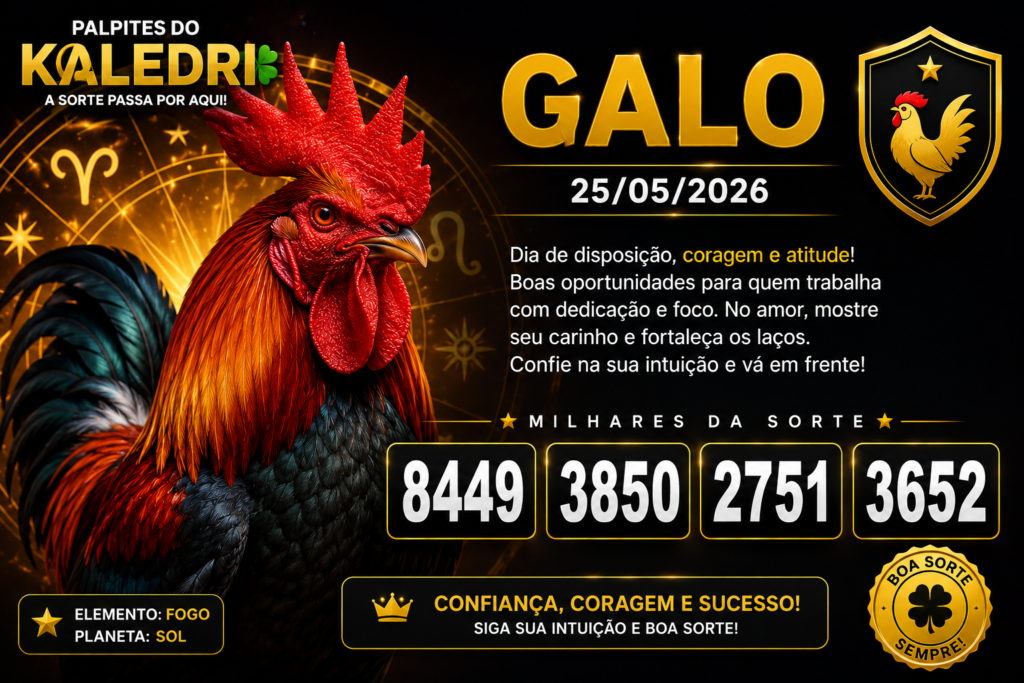 Palpites do kaledri