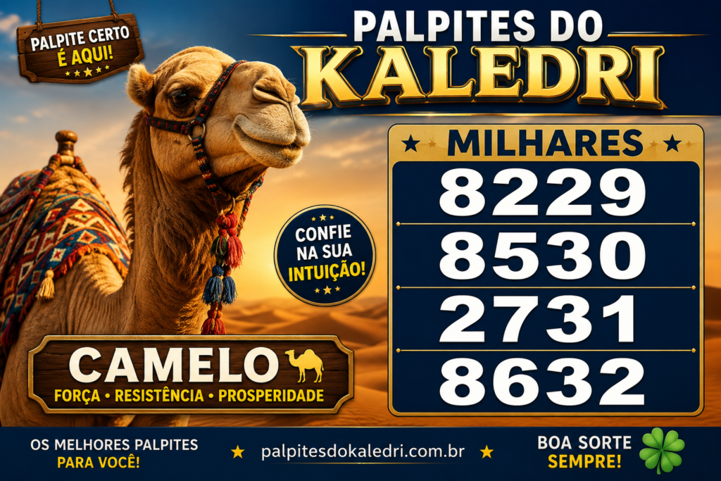 PALPITES DO KALEDRI