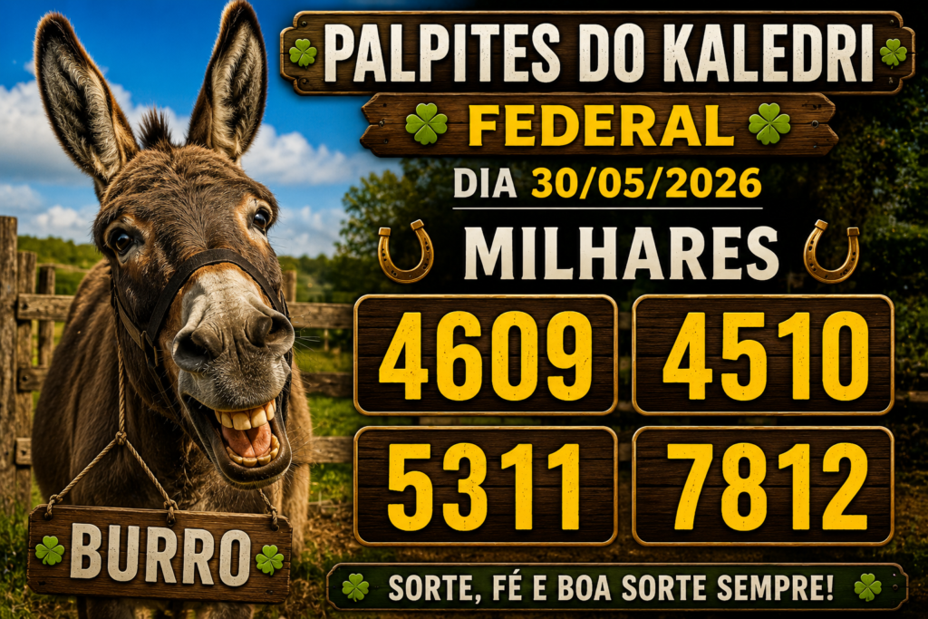 palpite kaledr BURRO 27
