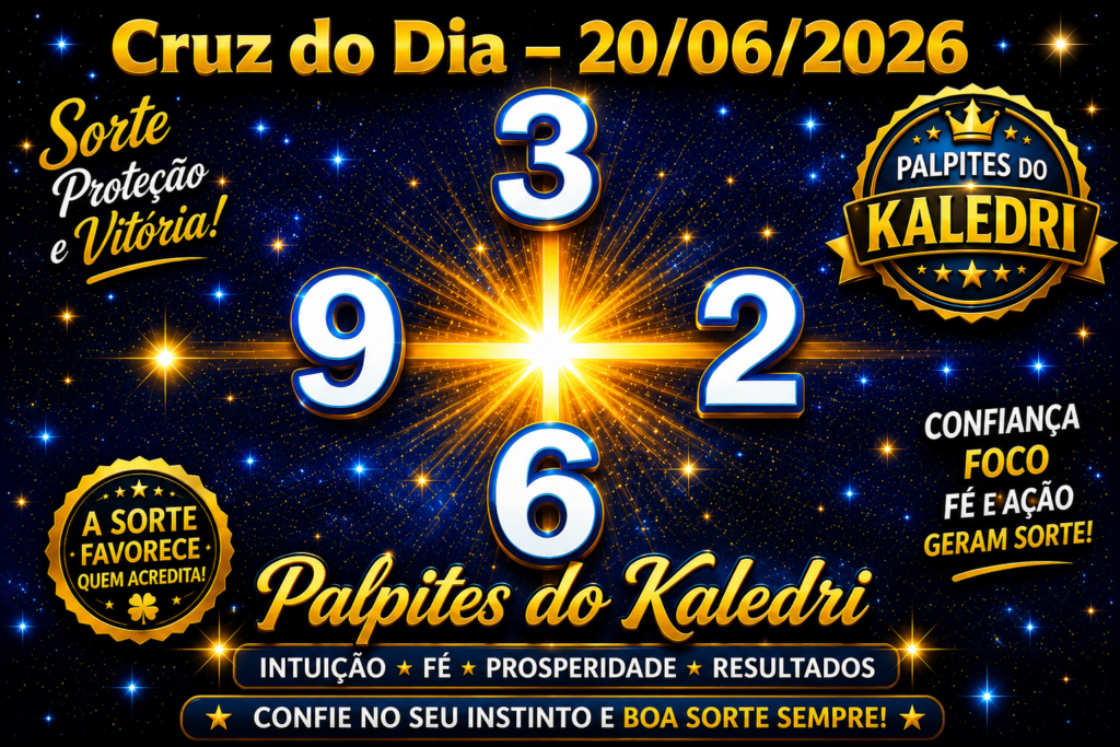Cruz do Dia 20 de Junho 2026