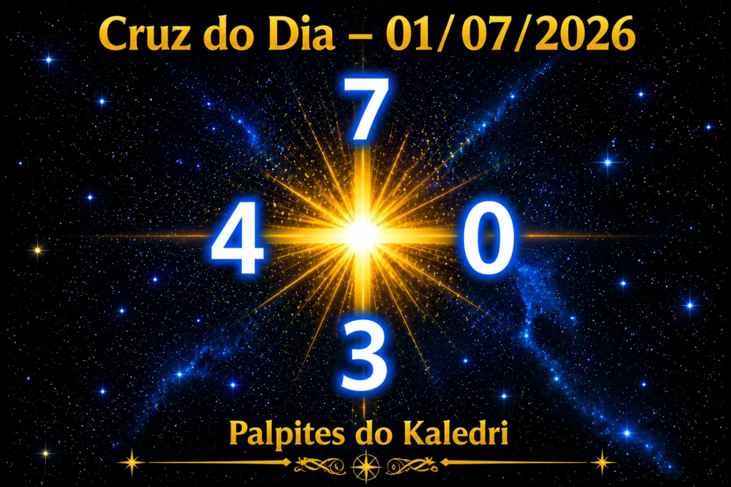 Cruz do Dia 01/07/2026