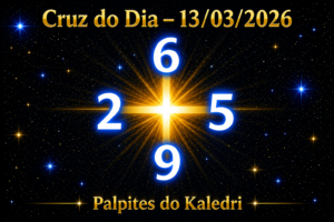 Cruz do Dia 13/06/2026 – Kaledri 1 Cruz do Dia 13/06/2026 | Palpites do Kaledri