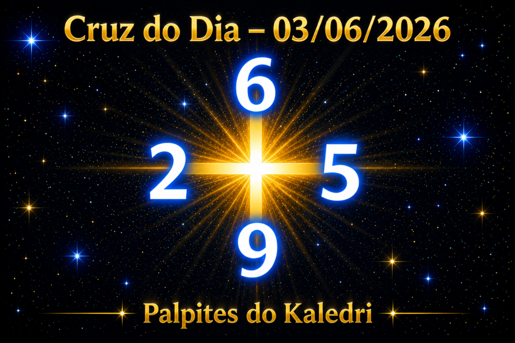 CRUZ DO DIA 03/06/2026 KALEDRI