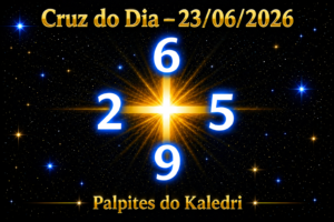 Cruz do Dia 23/06/2026 | Palpites do Kaledri