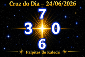 Cruz do Dia 24/06/2026 – Kaledri 1 Cruz do Dia 24/06/2026 | Palpites do Kaledri