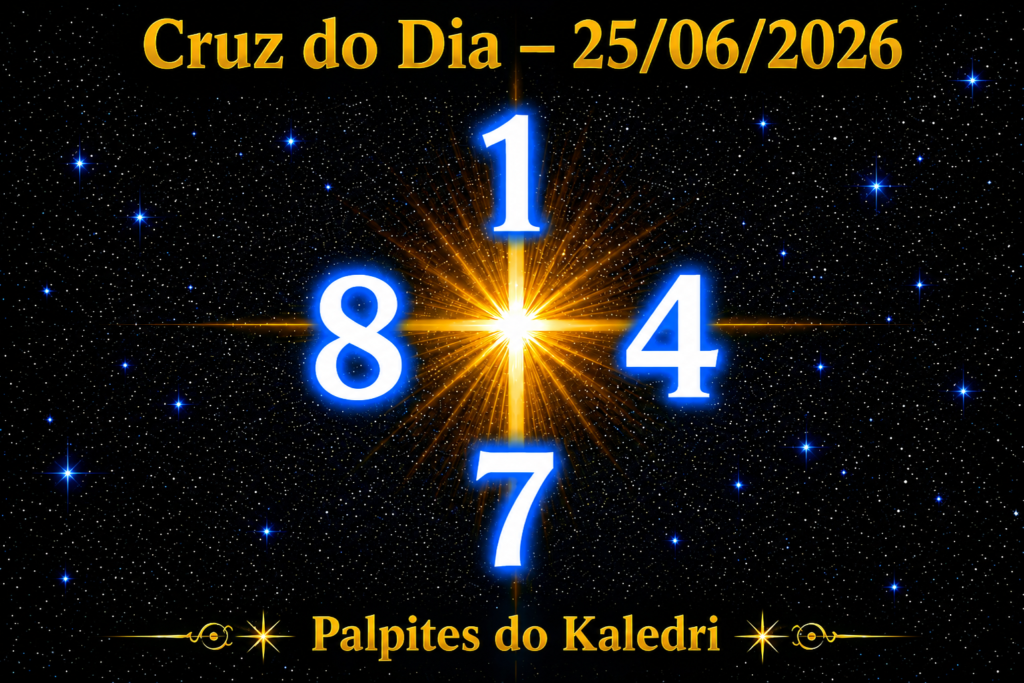 Cruz do Dia 25 de Junho 2026