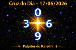 Cruz do Dia 17/06/2026 | Palpites do Kaledri