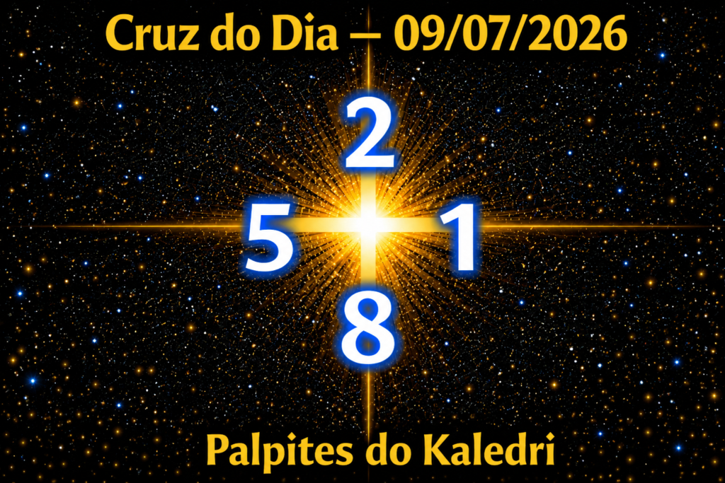 Palpite do Jogo do Bicho Hoje 09/07/2026 | Palpite do Kaledri 3 cruz do dia 09/07/2026