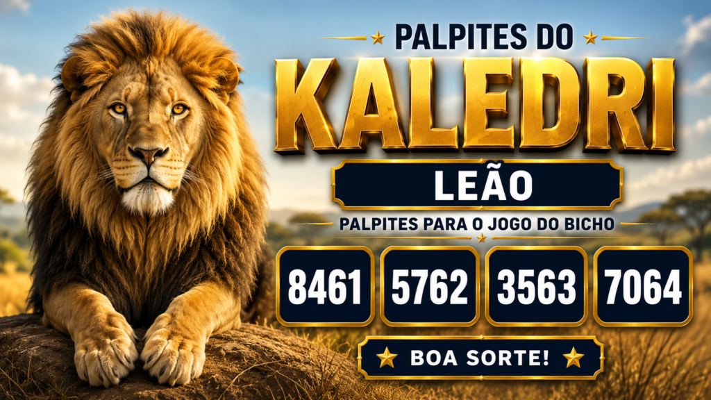 Palpites do Kaledri Dia 03/07/2026 | Jogo do Bicho Hoje 5 Palpites do Kaledri Dia 03/07/2026 com horóscopo, milhares, centenas e números da sorte do Jogo do Bicho Hoje.