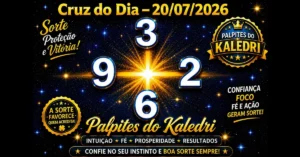 cruz do dia 10 07 2026 palpites do kaledri 1
