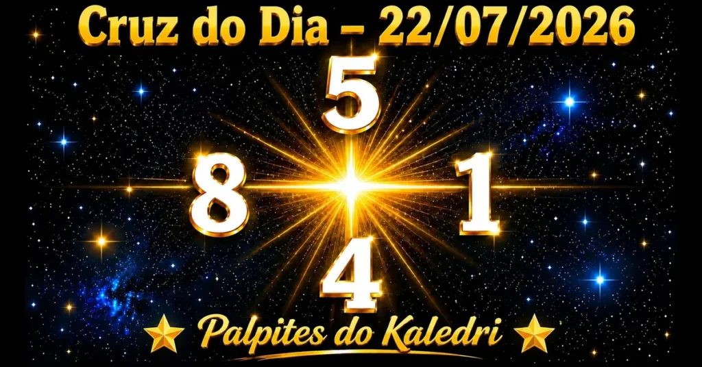Cruz do Dia 22 de Julho 2026