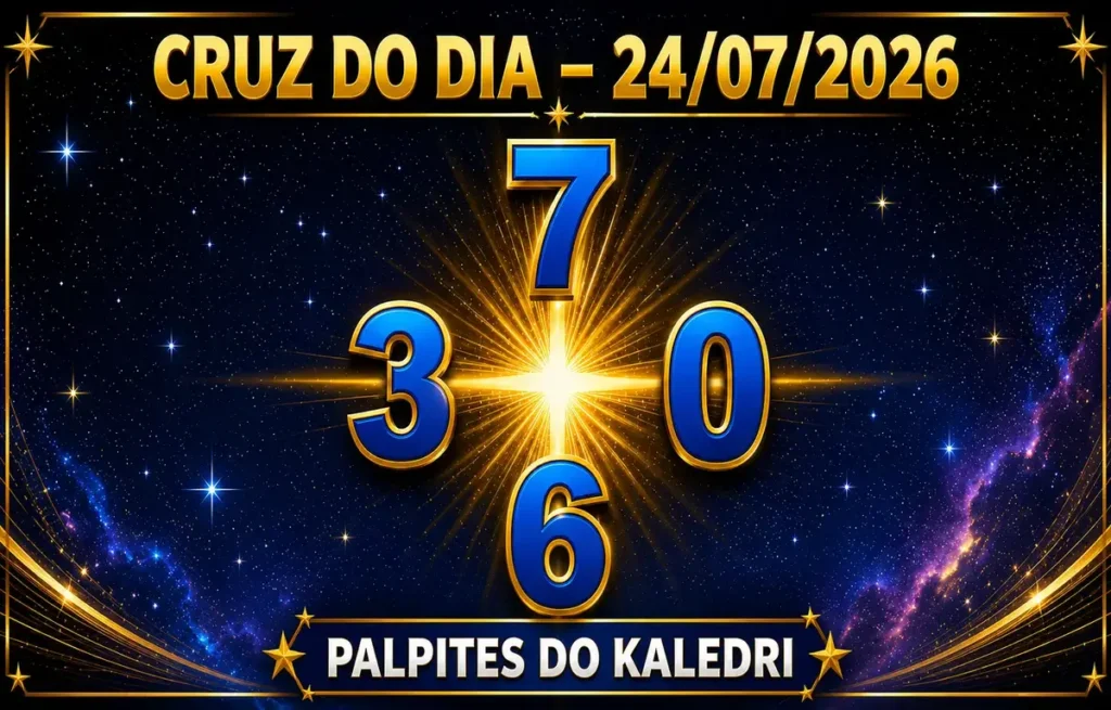 Palpites do Kaledri 24/07/2026 3 Cruz do Dia 14/07/2026 | Palpites do Kaledri