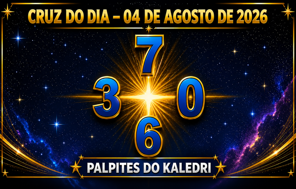 Palpite do Kaledri – 04 de Agosto de 2026 3 Palpite do Kaledri para 04 de agosto de 2026 com palpites atualizados do Jogo do Bicho, centenas, milhares e grupos do dia.