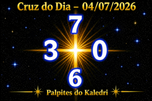 Cruz do Dia 04/07/2026 – Kaledri 1 Cruz do Dia 04/07/2026 | Palpites do Kaledri