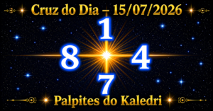 Cruz do Dia 15/07/2026 | Palpites do Kaledri