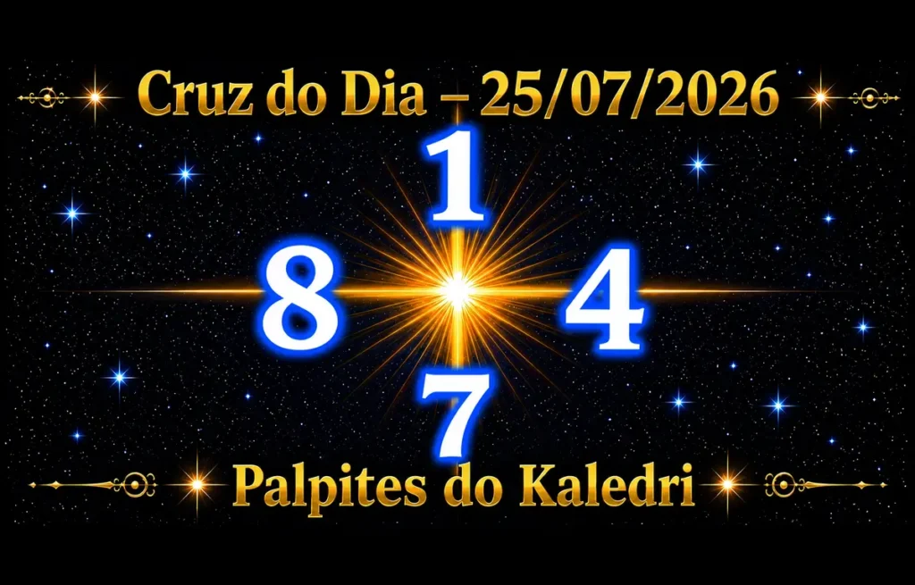 Cruz do Dia 25 de Julho 2026