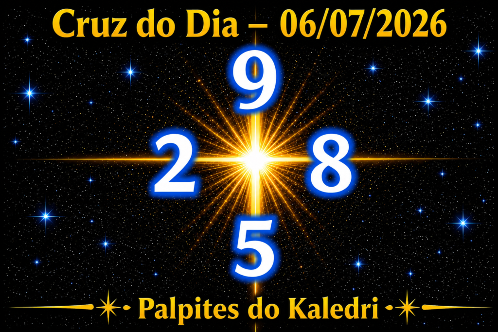 Palpites do Jogo do Bicho Hoje 06/07/2026 | Palpites do Kaledri 3 cruz6 do dia 06 kaledri