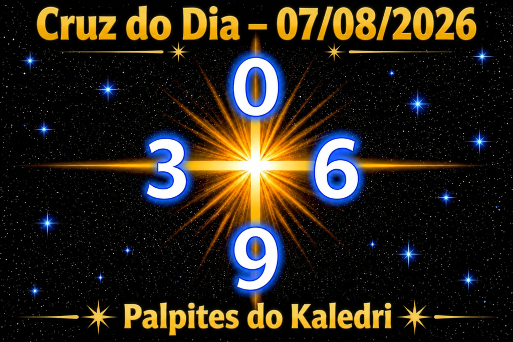 Palpite do Kaledri Dia 07/08/2026 | Jogo do Bicho Hoje 3 Cruz do Dia 07/08/2026 | Palpites do Kaledri