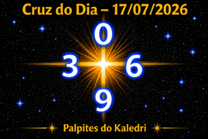 Cruz do Dia 17/07/2026 – Kaledri 1 Cruz do Dia 17/07/2026 | Palpites do Kaledri