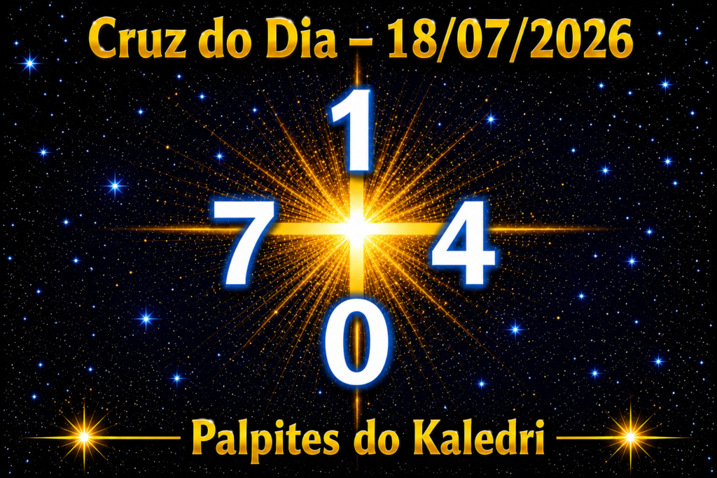 Palpite do Jogo do Bicho Hoje 18/07/2026 | Palpite do Kaledri 3 Cruz do Dia 18/07/2026 | Palpites do Kaledri