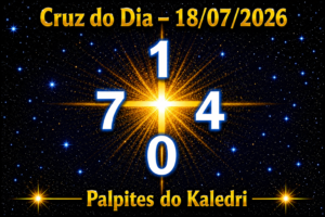 Cruz do Dia 18/07/2026 | Palpites do Kaledri
