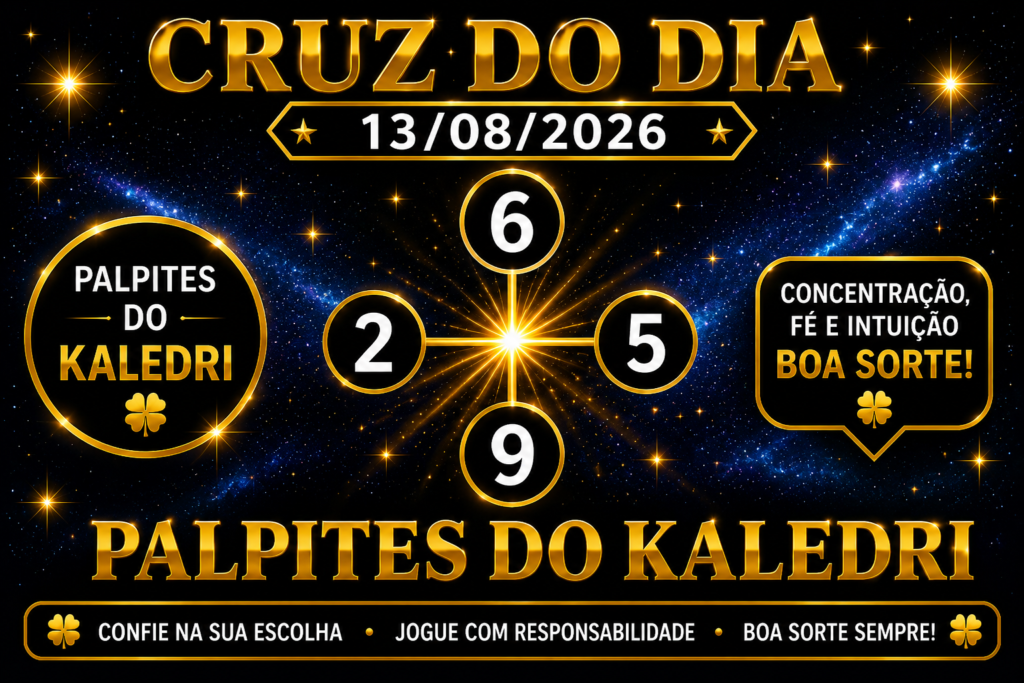 Palpites do Kaledri 13/08/2026 – Jogo do Bicho Hoje 3 Palpite do Kaledri Dia 13/08/2026 Jogo do Bicho Hoje