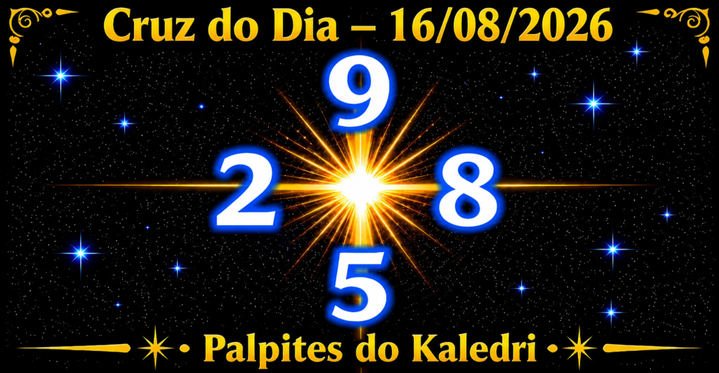 Palpites do Kaledri 16/08/2026 – Jogo do Bicho Hoje 3 Cruz do dia do kaledri Palpites do Kaledri 16/08/2026