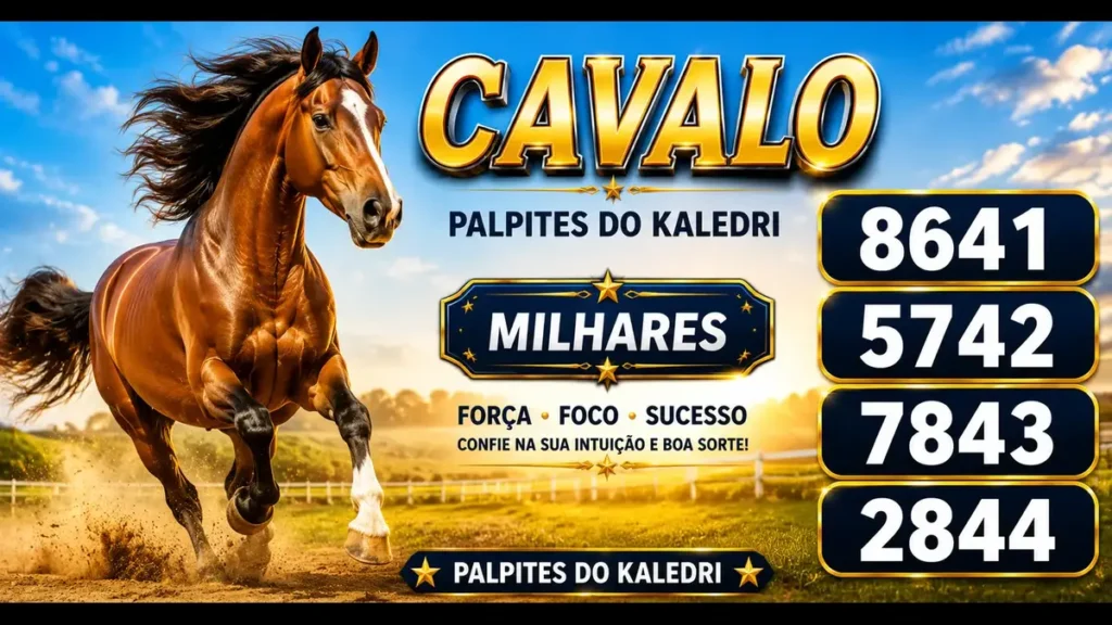 Palpite do Kaledri Dia 11/08/2026