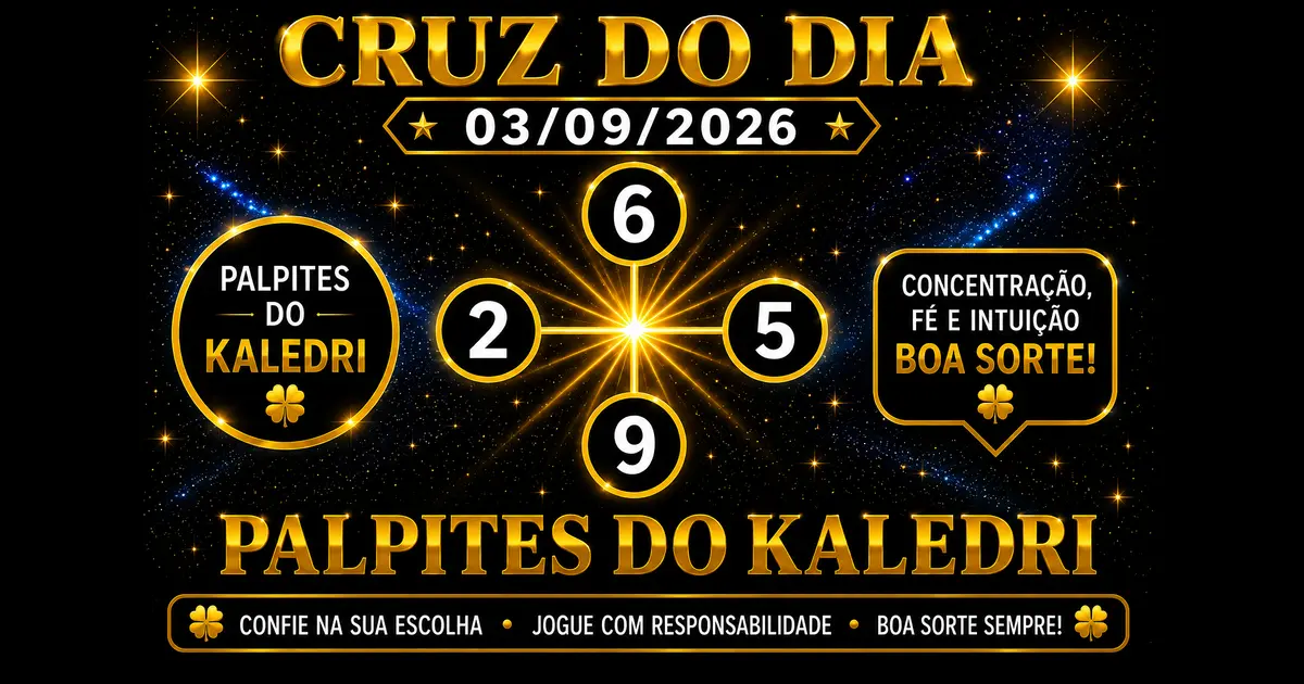 Palpites do Jogo do Bicho – Kaledri 03/09/2026 3 Palpites do Kaledri 03/09/2026 – Jogo do Bicho hoje