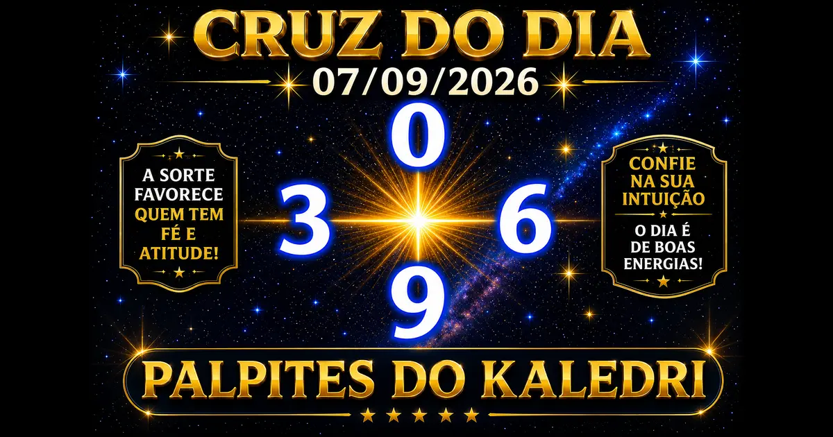 Cruz do Dia do Kaledri 07/09/2026