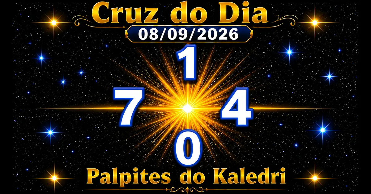 Palpites do Jogo do Bicho 08/09/2026 – Kaledri 3 Cruz do Dia do Kaledri 08/09/2026