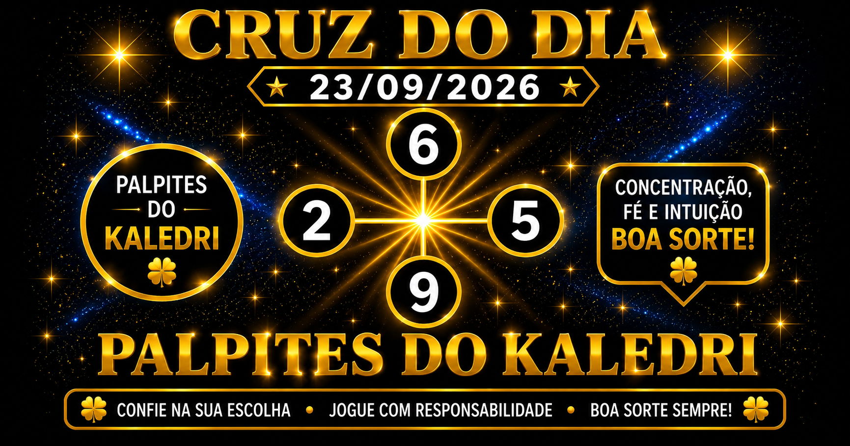 Cruz do Dia do Kaledri 23/09/2026
